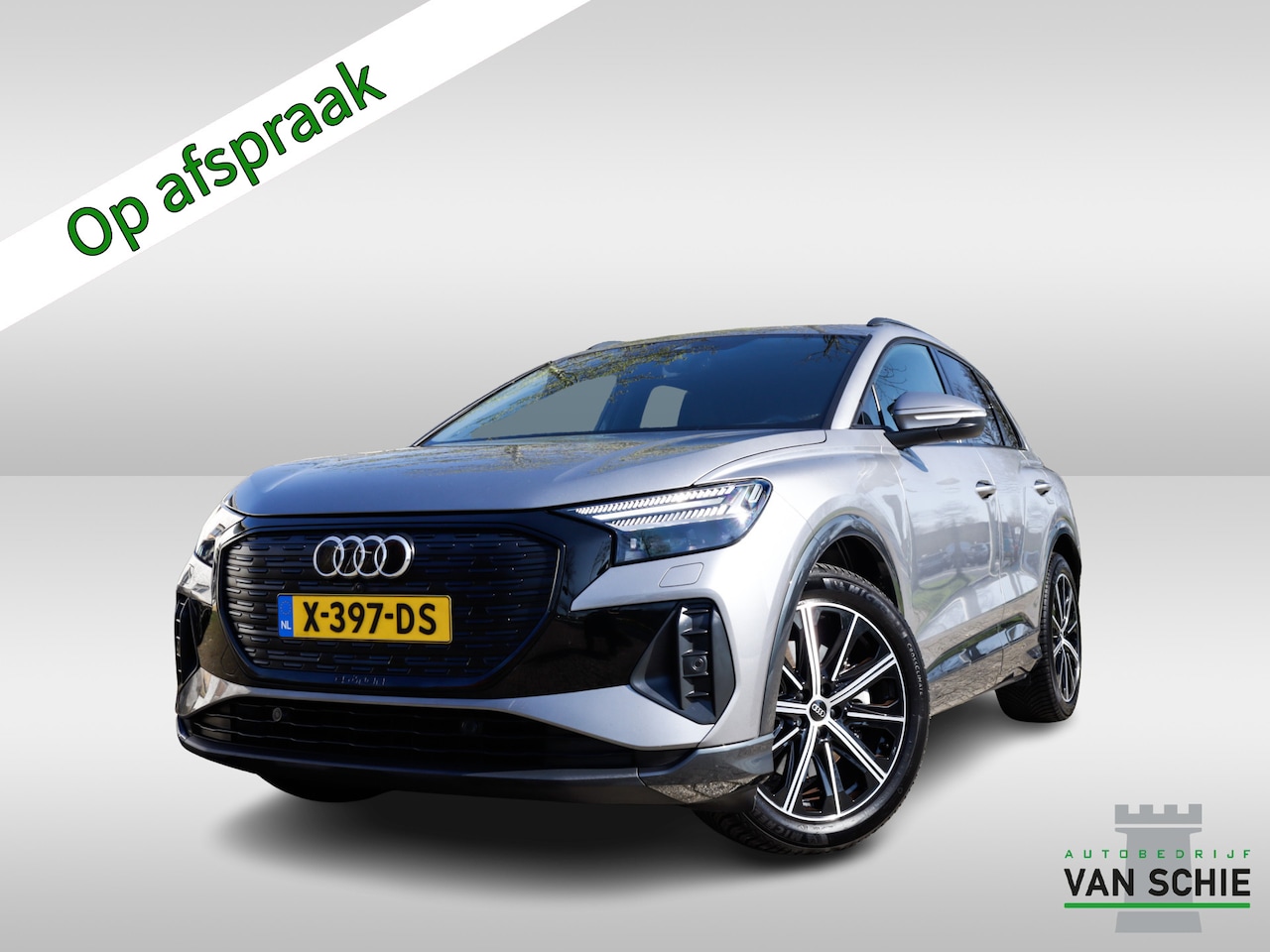 Audi Q4 e-tron - 40 Advanced edition 77 kWh 3-Fase 1e-Eig. & Keurig-Onderh. BOVAG-Garantie. NL-Auto. - AutoWereld.nl