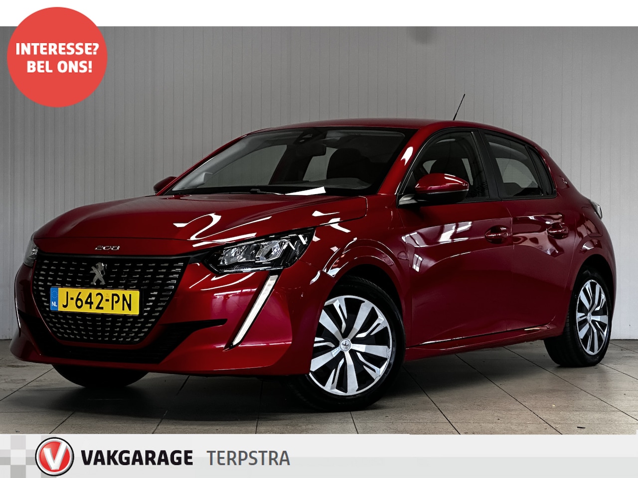 Peugeot 208 - 1.2 PureTech Blue Lease Active /LED Koplampen /Apple + Android /DAB+! /Lane Assist /Navi / - AutoWereld.nl