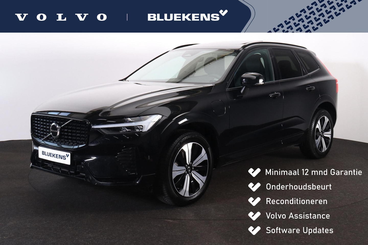 Volvo XC60 - T6 Recharge AWD Plus Dark - Panorama/schuifdak - IntelliSafe Assist & Surround - 360º Came - AutoWereld.nl