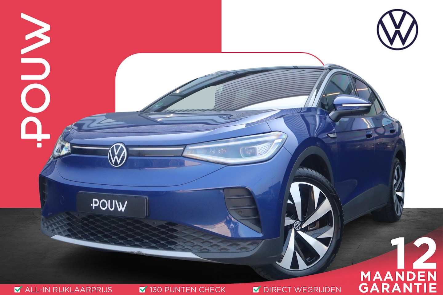 Volkswagen ID.4 - 204pk Pro 77 kWh | Trekhaak Wegklapbaar | Navigatie | Stoelverwarming - AutoWereld.nl