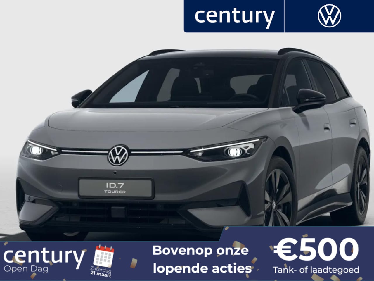 Volkswagen ID.7 Tourer - Limited Edition 77 kWh accu 210 kW / 286 PK Varian - AutoWereld.nl