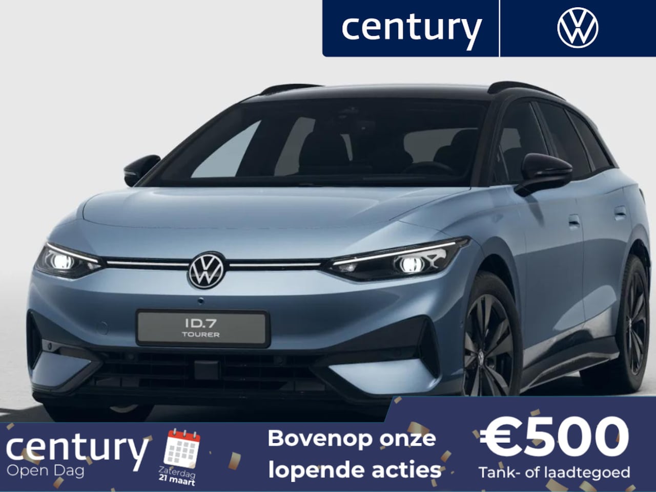 Volkswagen ID.7 Tourer - Limited Edition 77 kWh accu 210 kW / 286 PK Varian - AutoWereld.nl