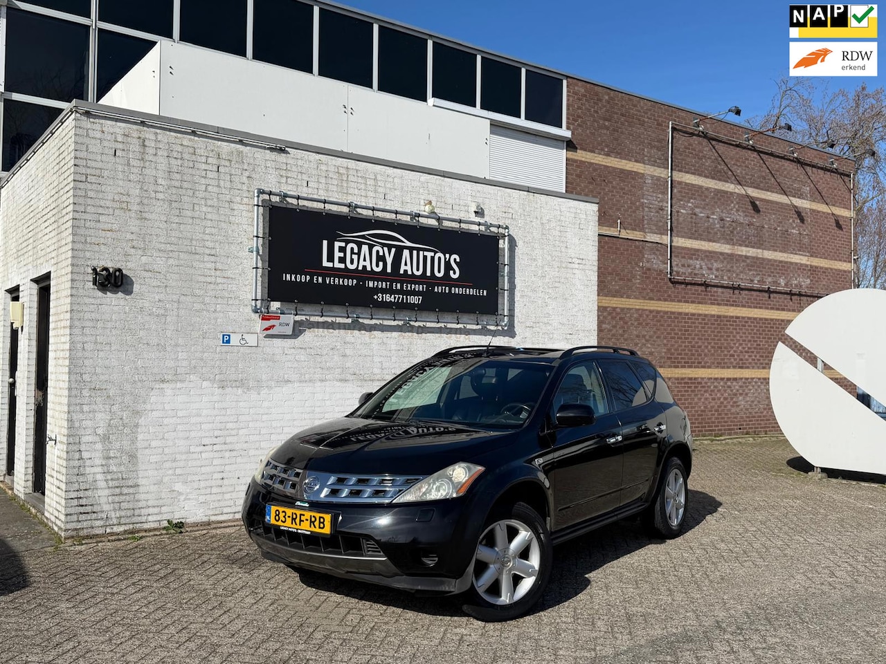 Nissan Murano - 3.5 V6 - RIJDT & SCHAKELT TOP! - OPEN DAK - LAGE KM - VOL OPTIE! - AutoWereld.nl