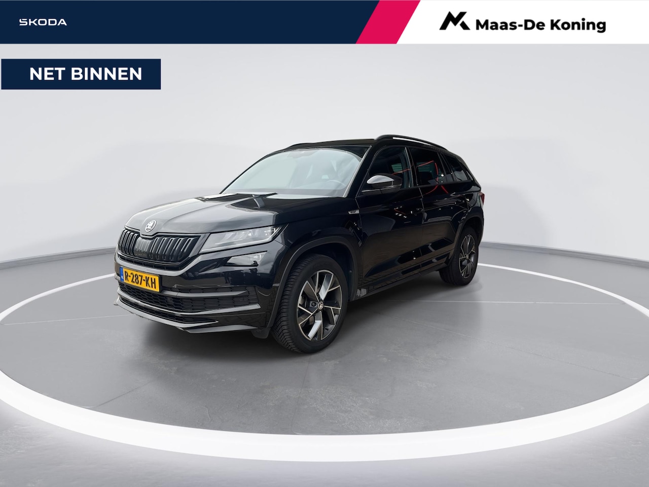 Skoda Kodiaq - 1.5 TSI 150pk DSG Sportline · Camera · Panoramadak · Apple/Android Car Play · Elek Voorsto - AutoWereld.nl