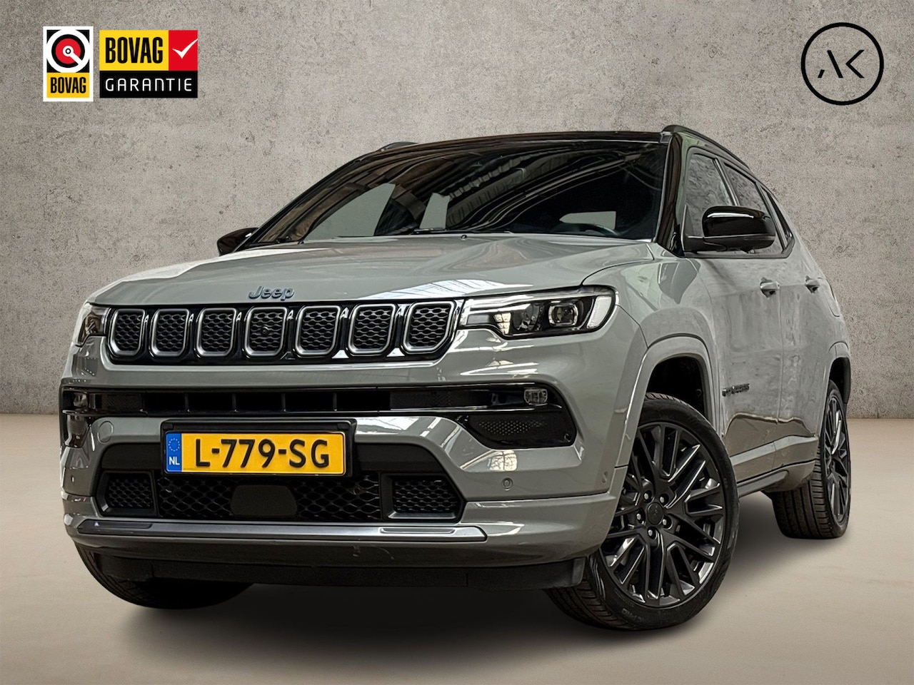 Jeep Compass - 4xe 240 Plug-in Hybrid S Sport 240Pk Automaat (VIRTUAL COCKPIT, NARDO GREY, APPLE CARPLAY, - AutoWereld.nl