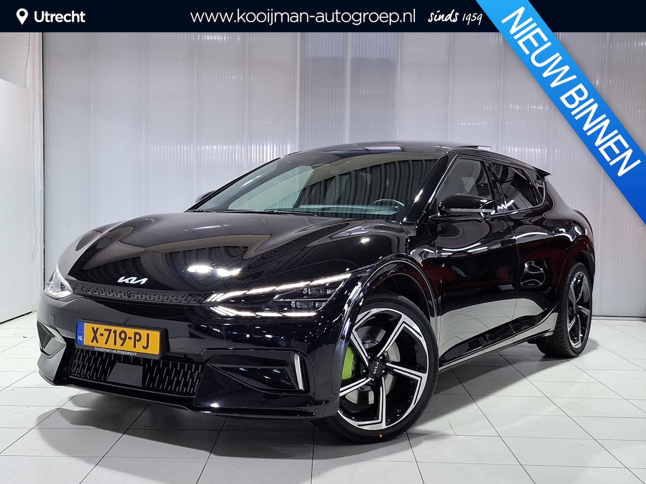 Kia EV6 - GT AWD 77.4 kWh 585 PK, Uniek 1559 km, Panorama Dak, Meridian Sound, Kuipstoelen, 21" GT V - AutoWereld.nl