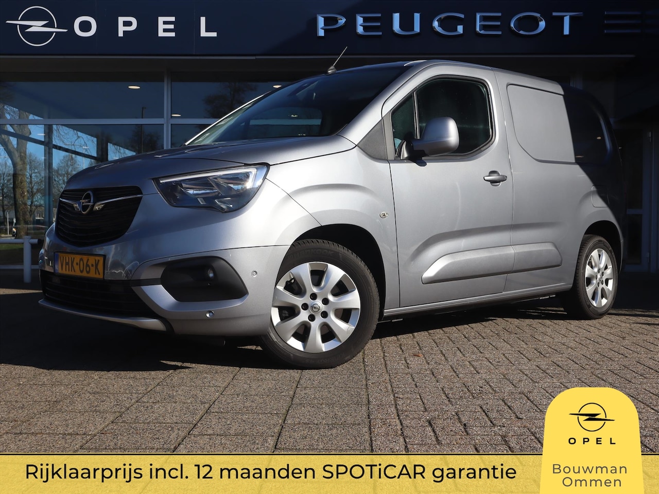 Opel Combo - Cargo GB L1H1 BlueHDi 131pk S/S AT8 Automaat, Rijklaarprijs, Navigatie Camera Dodehoekbewa - AutoWereld.nl