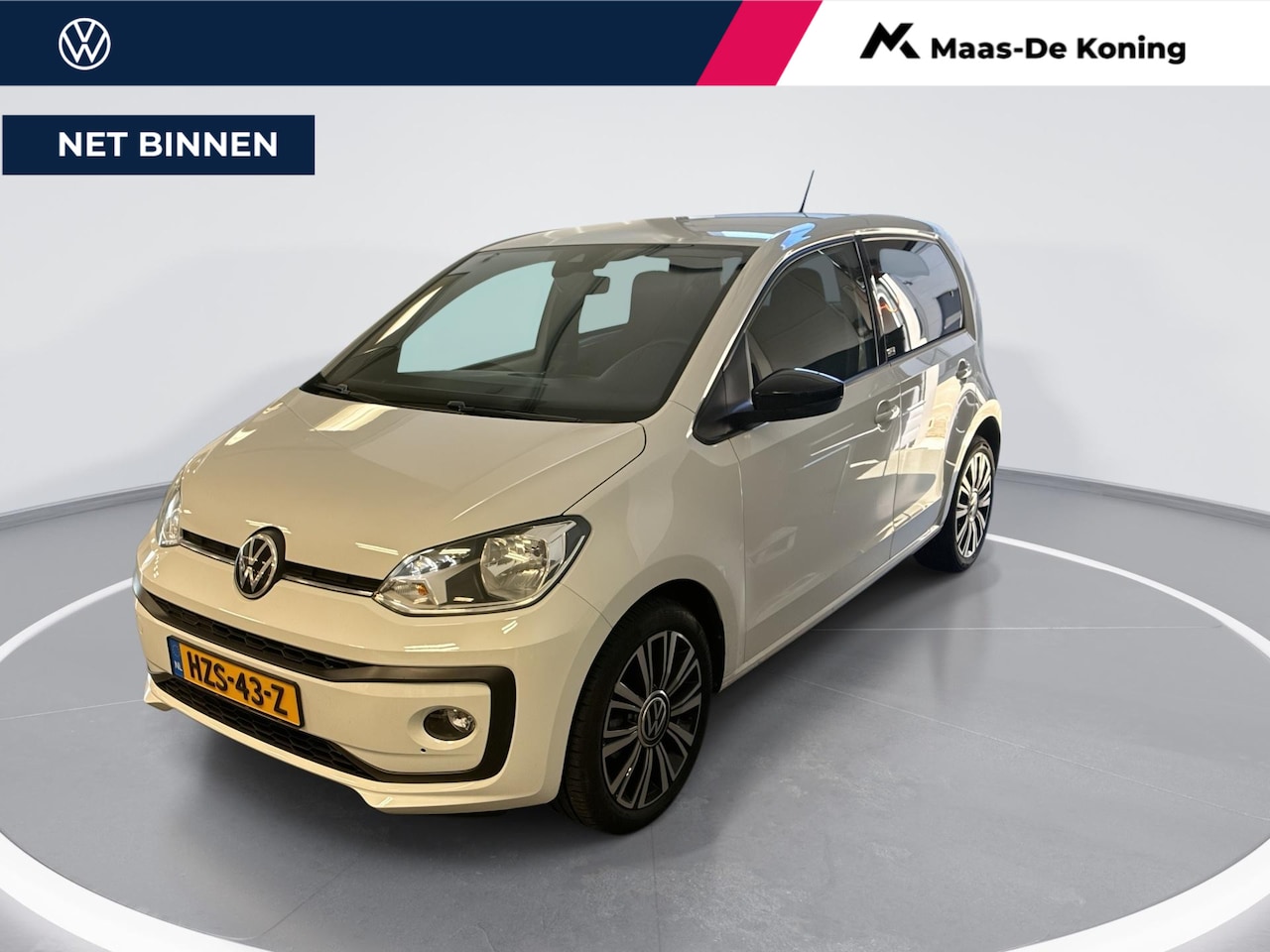 Volkswagen Up! - 1.0 65pk High UP! · Camera · Cruise control · Stoelverwarming · Climatronic · 16'' Inch - AutoWereld.nl