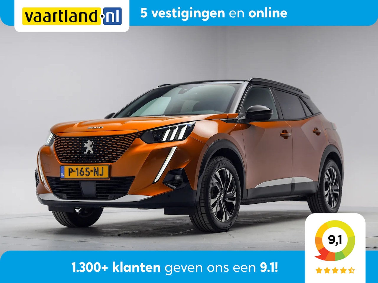 Peugeot e-2008 - GT Line 50 kwh [ LED Carplay Half Leder ] - AutoWereld.nl