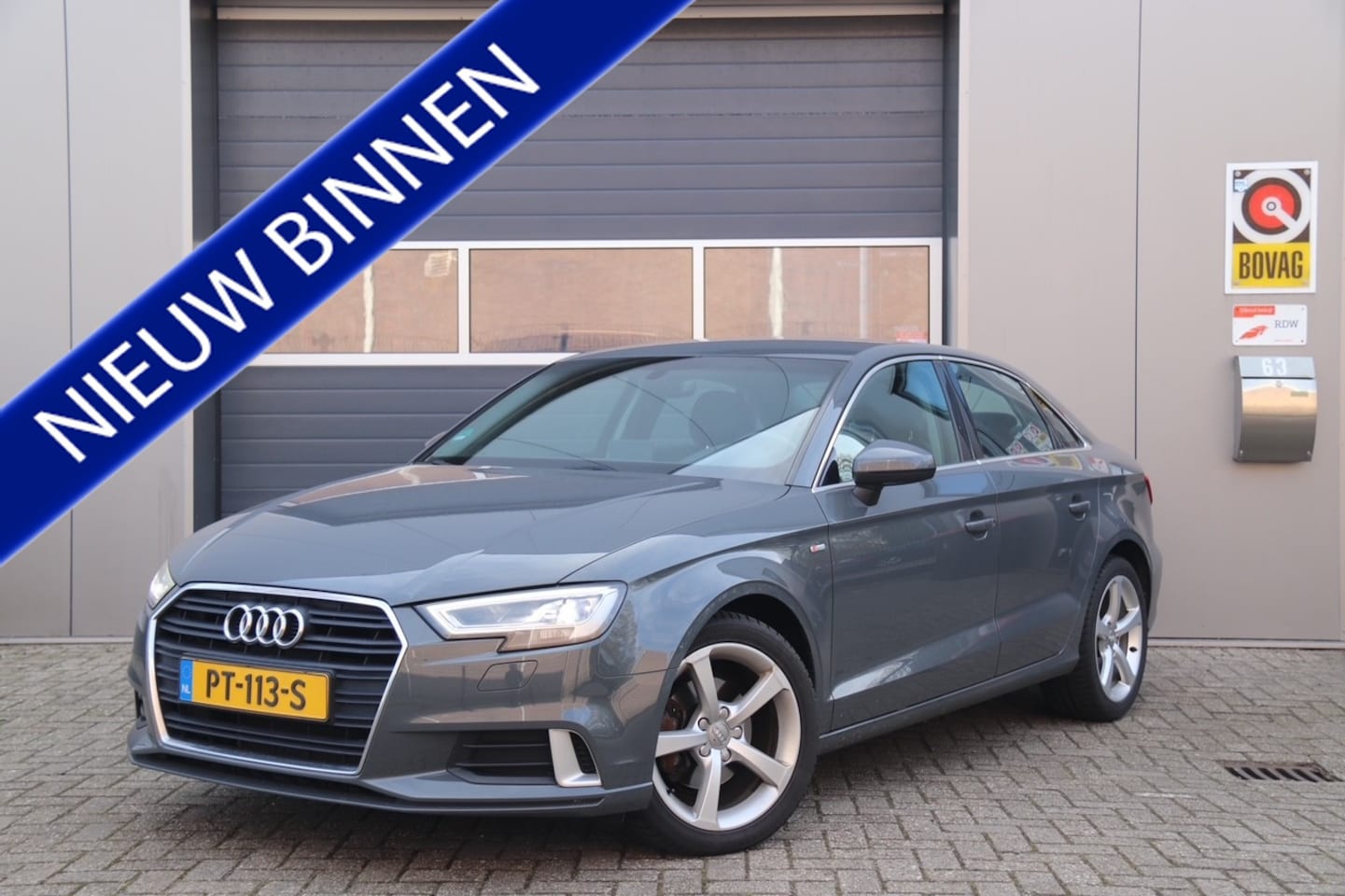 Audi A3 Limousine - 1.0 TFSI Sport Lease Edition 1.0 TFSI Sport Lease Edition, Automaat, Camera, Cruise, Trekhaak - AutoWereld.nl