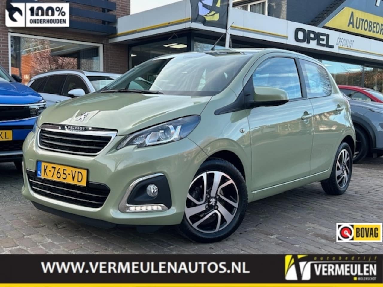 Peugeot 108 - 1.0 e-VTi 72PK 5D Allure + 15"/ Airco/ Cruise/ Carplay/ NL auto - AutoWereld.nl