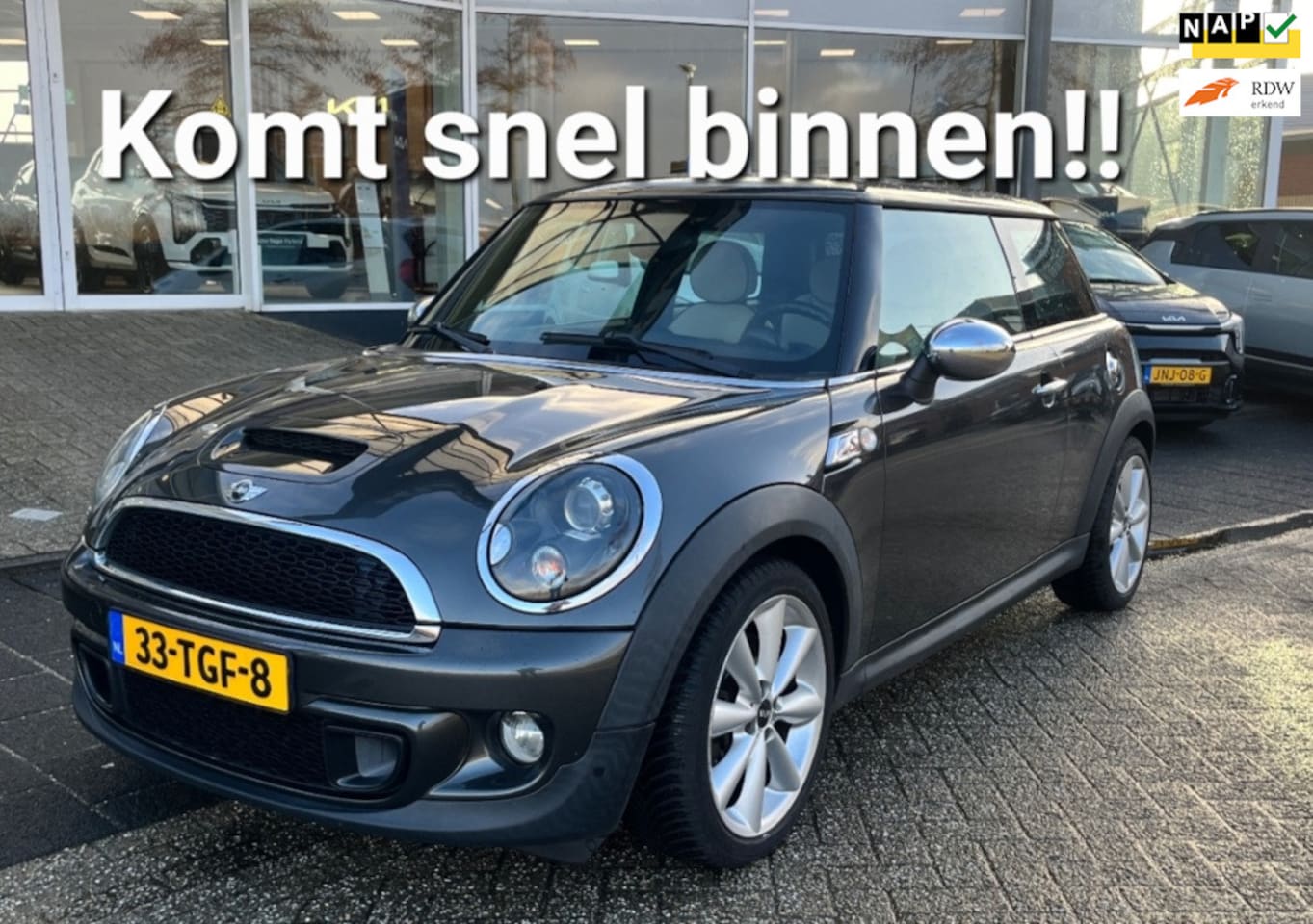 MINI Cooper S - Mini 1.6 10 Years II Navi/Clima/Leder - AutoWereld.nl