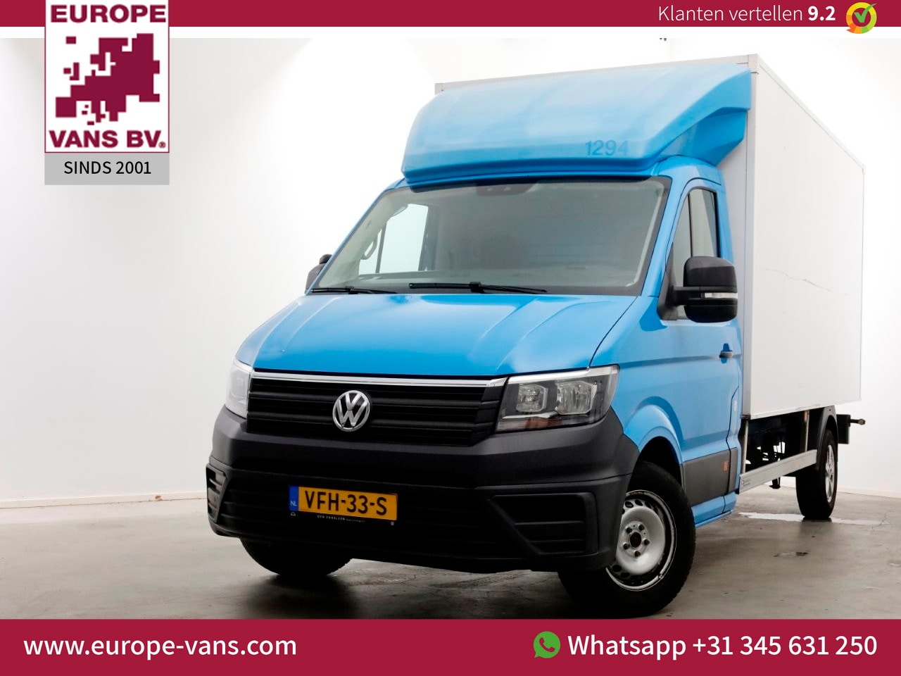 Volkswagen Crafter - 35 2.0 TDI E6 Bakwagen met achterdeuren 2-Persoons 02-2020 - AutoWereld.nl