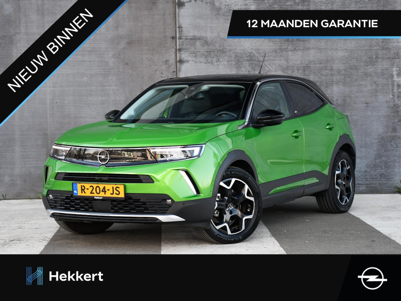 Opel Mokka-e - Ultimate 50-kWh 136pk Automaat STOELVERW. VOOR | 18''LM | DODE HOEK | PDC + CAM. | APPLE-C - AutoWereld.nl