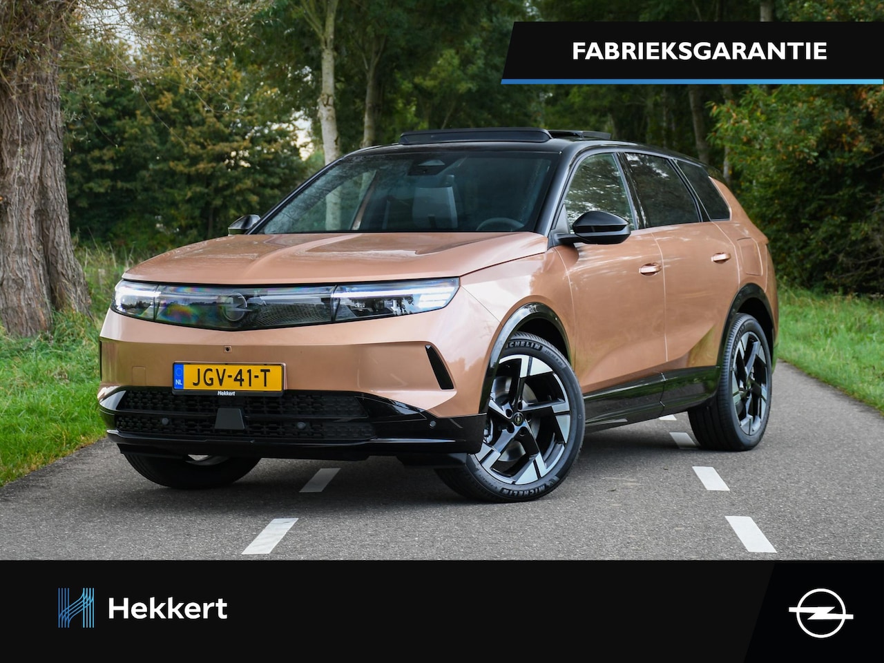 Opel Grandland Electric - GS 73kWh 214pk Automaat TECHNOLOGIE PLUS PAKKET | 360° CAMERA | 20''LM | SCHUIF-DAK | HUD - AutoWereld.nl