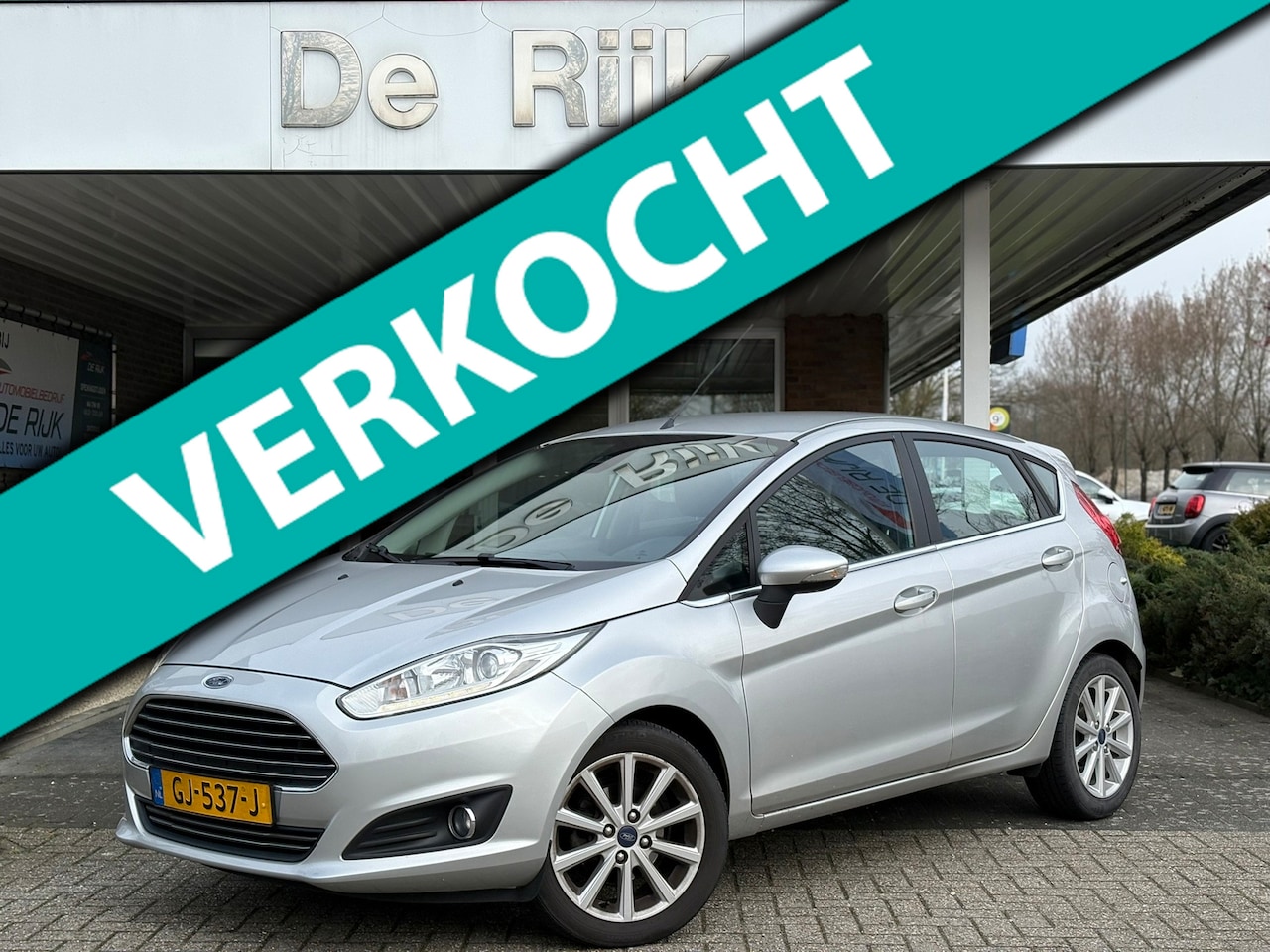 Ford Fiesta - 1.0 EcoBoost Titanium | Navi, Climate, Cruise, 16'' LMV, PDC | Dealeronderhouden | NAP | - AutoWereld.nl