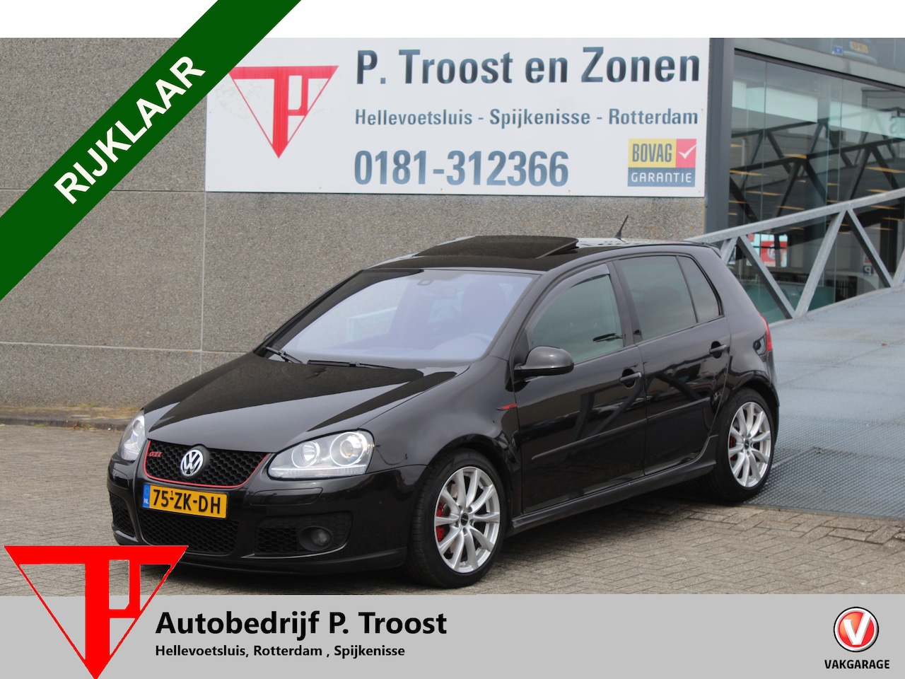 Volkswagen Golf - 2.0 TFSI GTI Nederlandse auto AUTOMAAT/Schuifkantel dak/Cruise control/Climate control/App - AutoWereld.nl