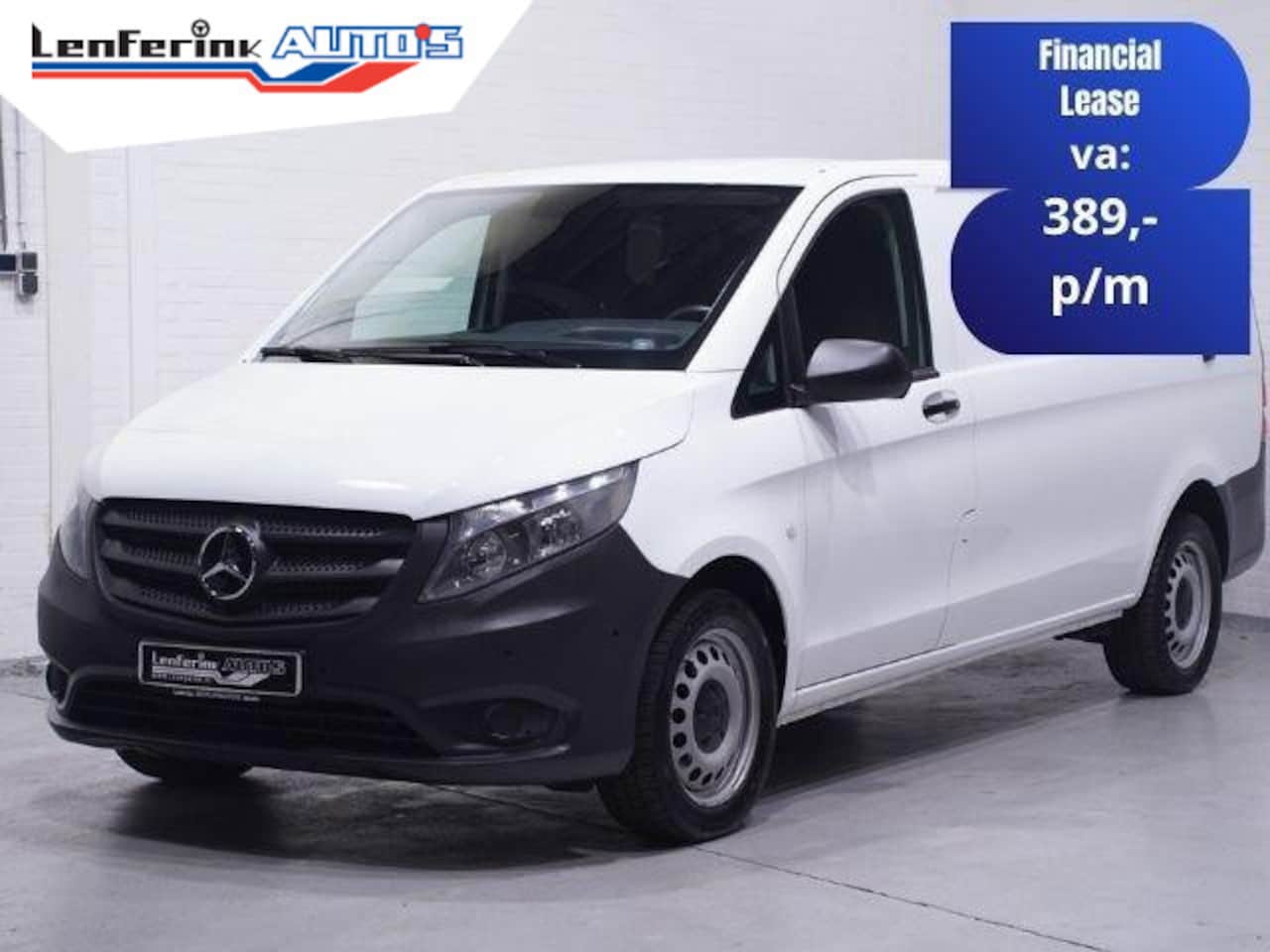 Mercedes-Benz Vito - 119 CDI 190 pk Extra Lang 4Matic 4x4 Aut. Airco, Cruise Control, Camera, PDC V+A, 3-Zits - AutoWereld.nl