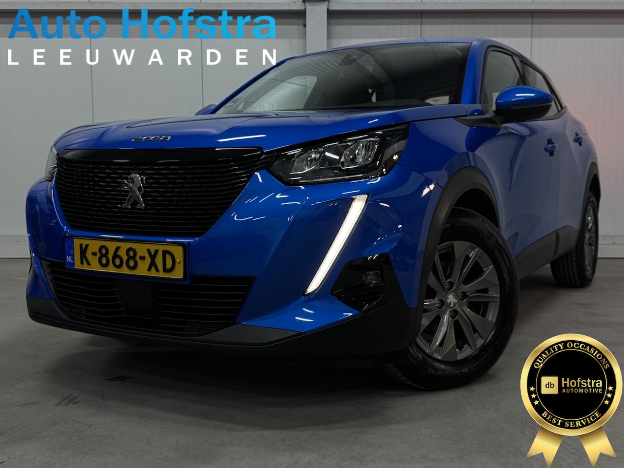 Peugeot 2008 - 1.2 PureTech Blue Lease Active DB-RIEM-VERV. NAVI CLIMA CAMERA CARPLAY LMV - AutoWereld.nl