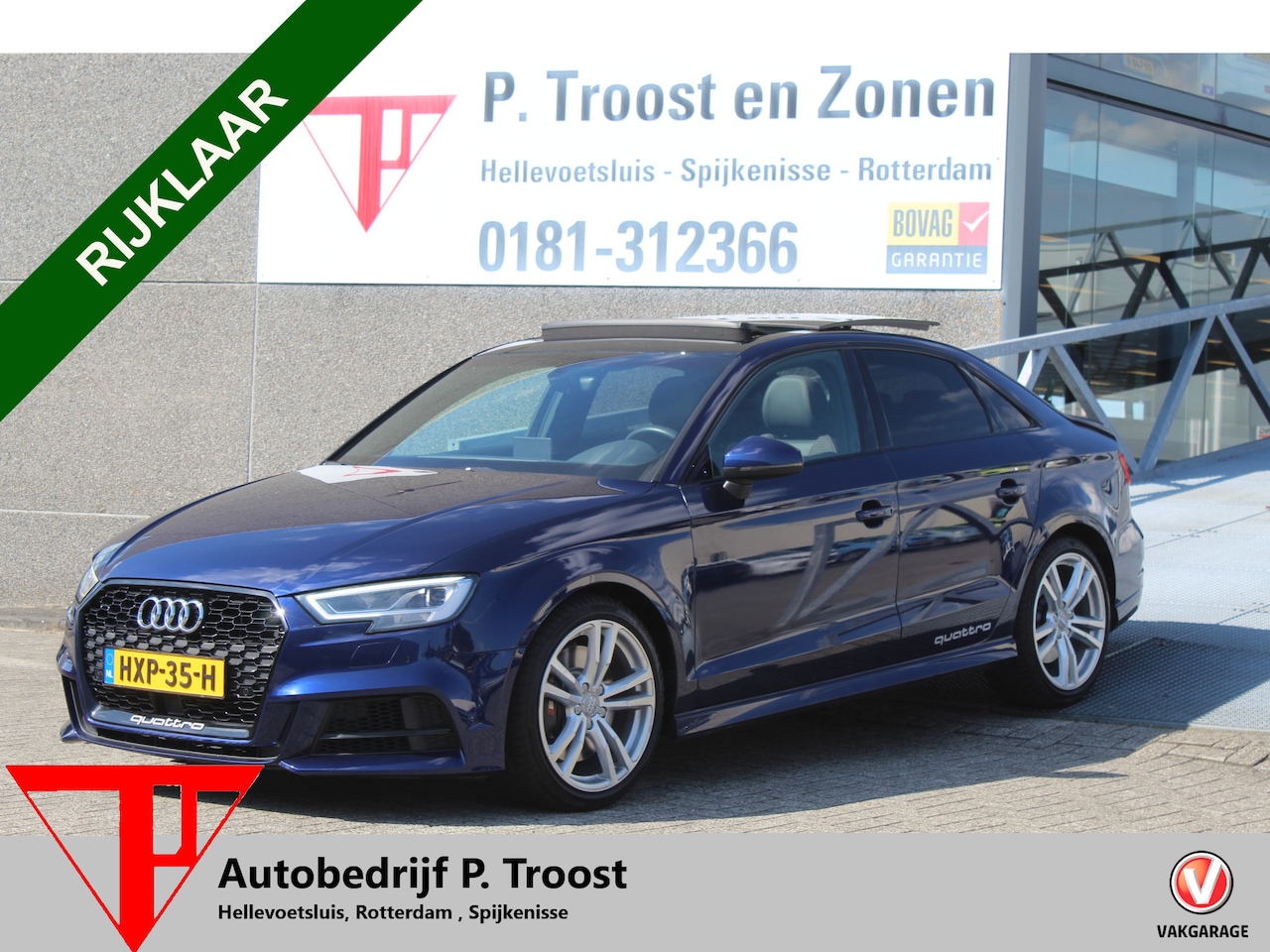 Audi A3 Limousine - 2.0 TFSI S3 quattro Panoramadak/Navigatie/Virtual cockpit/Parkeersensoren rondom/Apple car - AutoWereld.nl