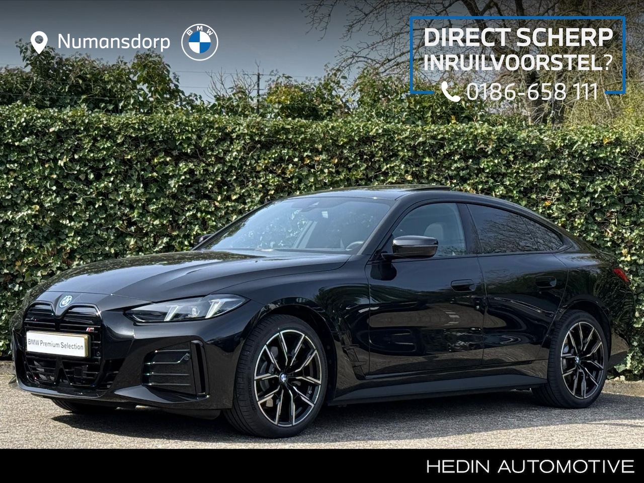 BMW i4 - eDrive35 | M-Sport | Schuif-/Kanteldak | Camera | Stuur + Stoelverw. | HiFi | Elek. Trekha - AutoWereld.nl