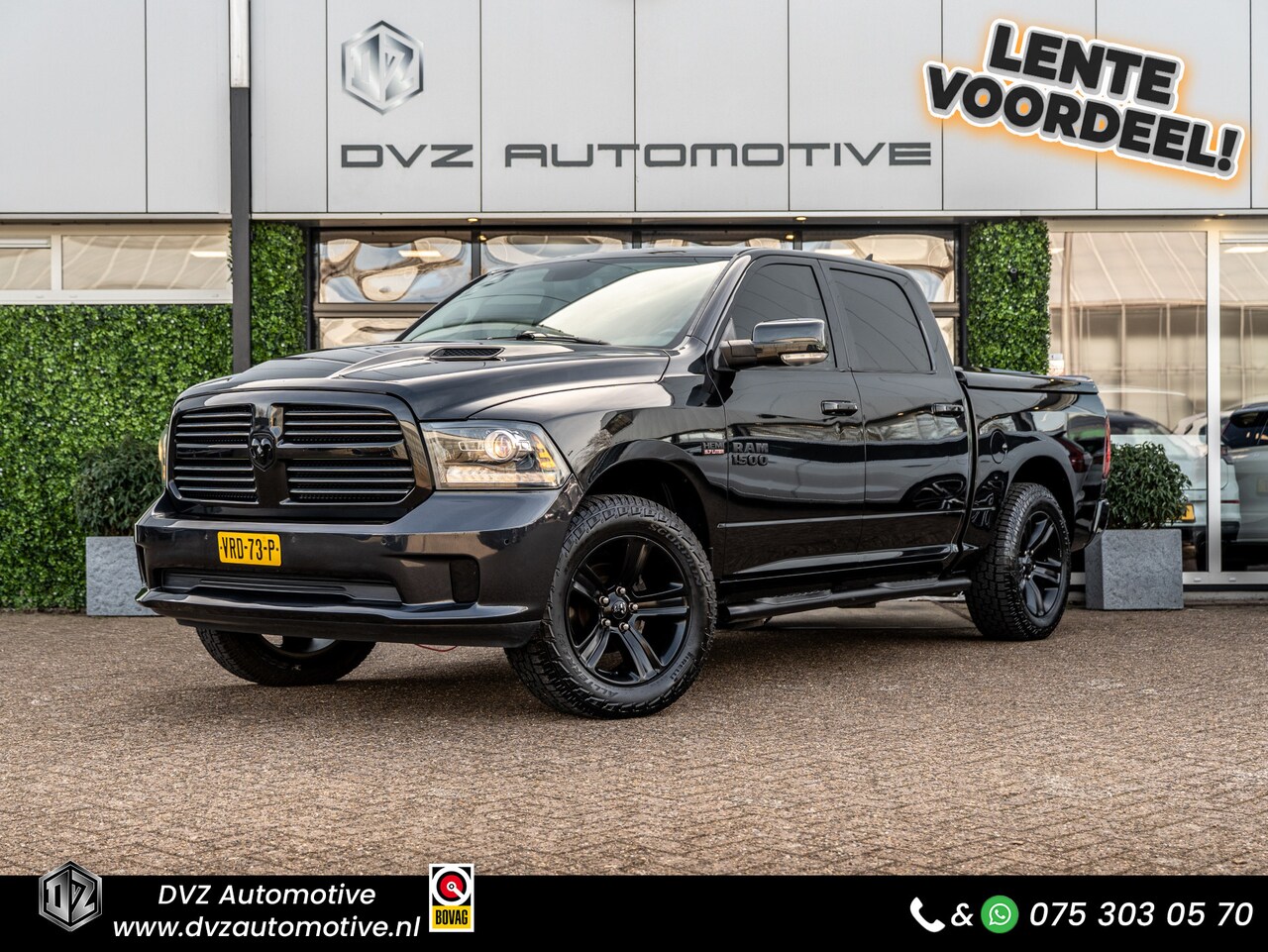 Dodge Ram 1500 - 5.7 V8 Sport Crew Cab | Alpine Audio | Camera | Black Pack - AutoWereld.nl