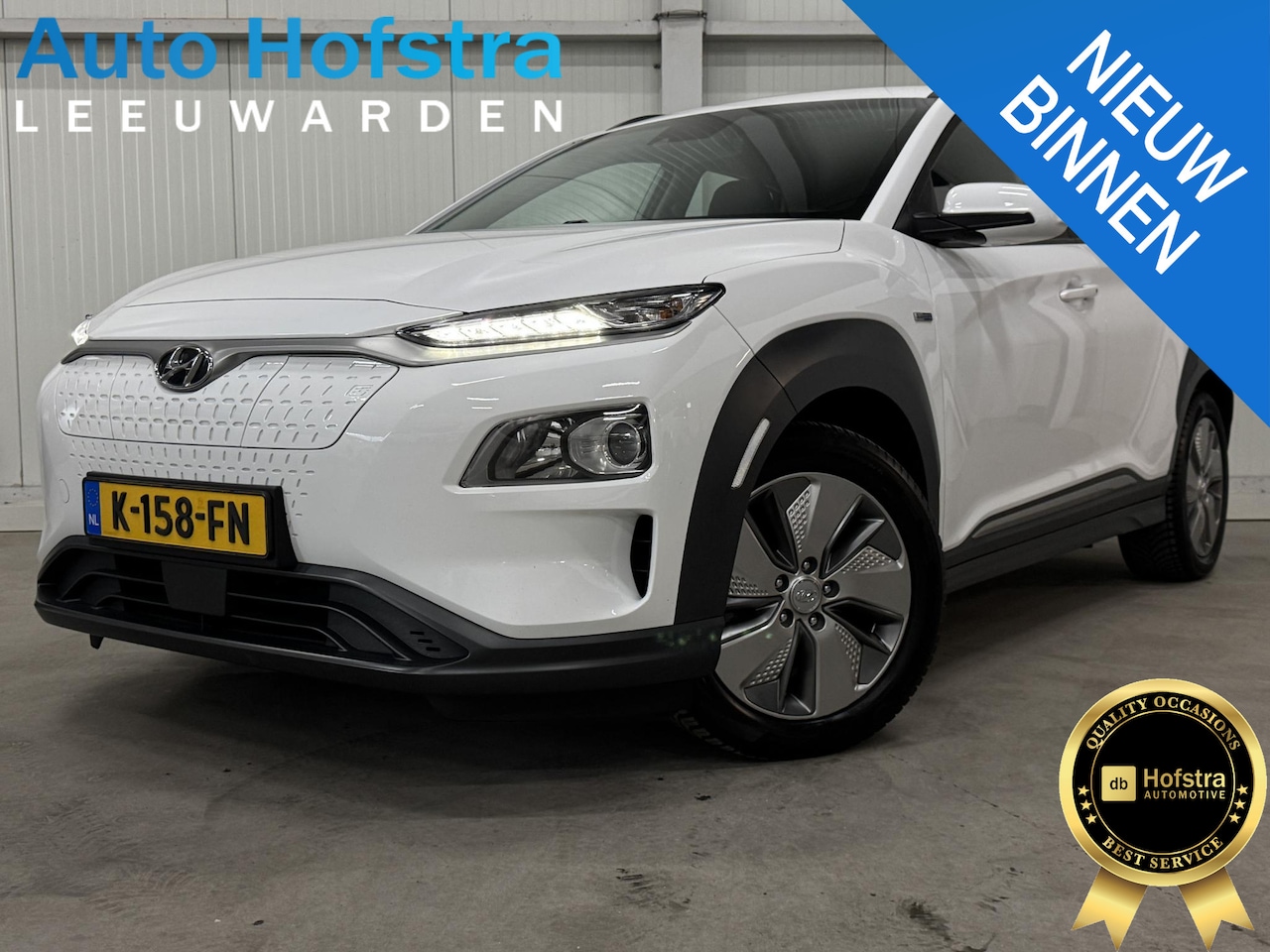 Hyundai Kona Electric - EV Comfort 64 kWh 100% SOH !!! KEY-LESS CAMERA NAVI CLIMA PDC LMV - AutoWereld.nl