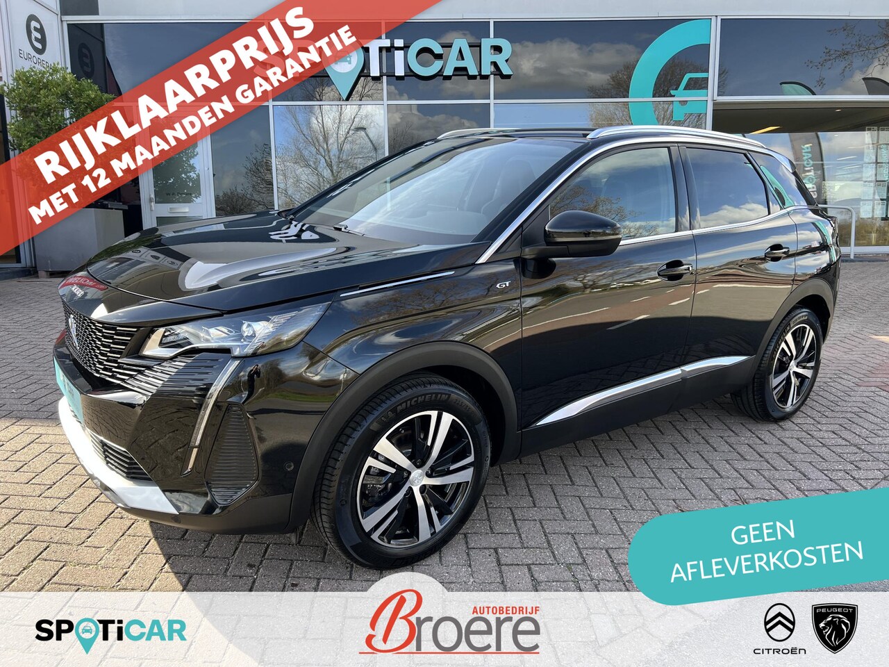 Peugeot 3008 - 1.2 Turbo 130 pk GT 130 EAT8 Automaat Adaptive cruise control - AutoWereld.nl