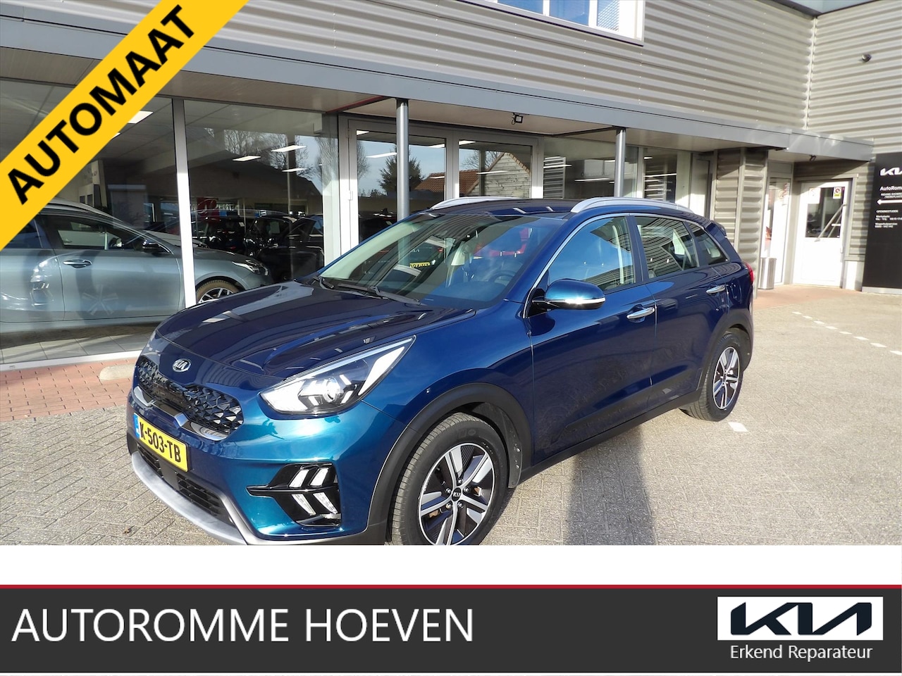 Kia Niro - 1.6 Hybrid AUTOMAAT DynamicLine Trekhaak Org. Ned. - AutoWereld.nl