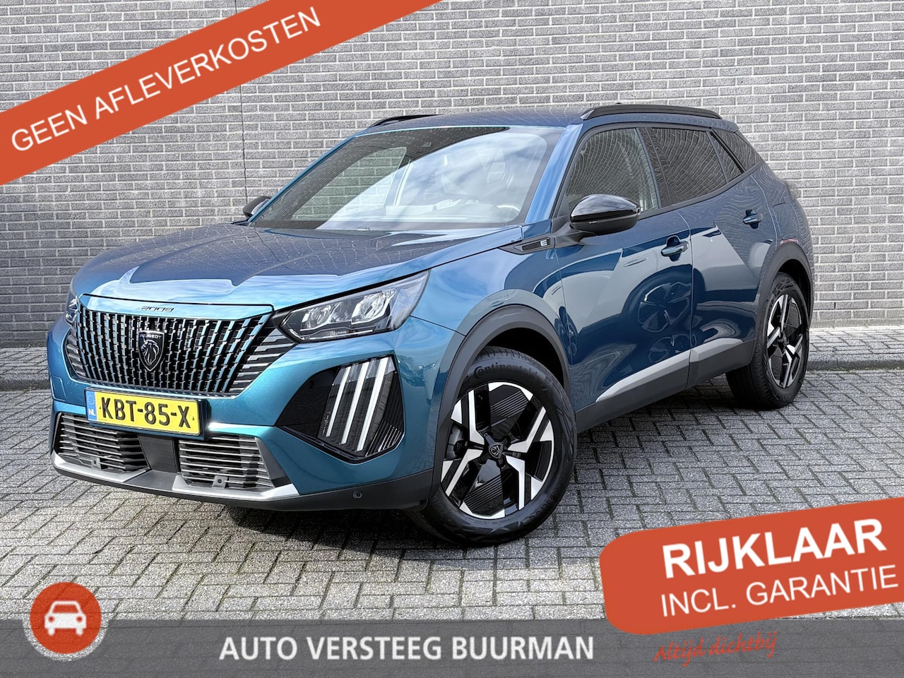 Peugeot e-2008 - EV Allure 54 kWh CruiseControl, Airco, Applecarpl./Andr. Auto, Keyless Start, LM velgen 17 - AutoWereld.nl