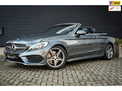 Mercedes-Benz C-klasse Cabrio - C 180 AMG Sport | Clima | CC | Navigatie | Airscarf | LED | Metallic Lak | PDC | Leder / A