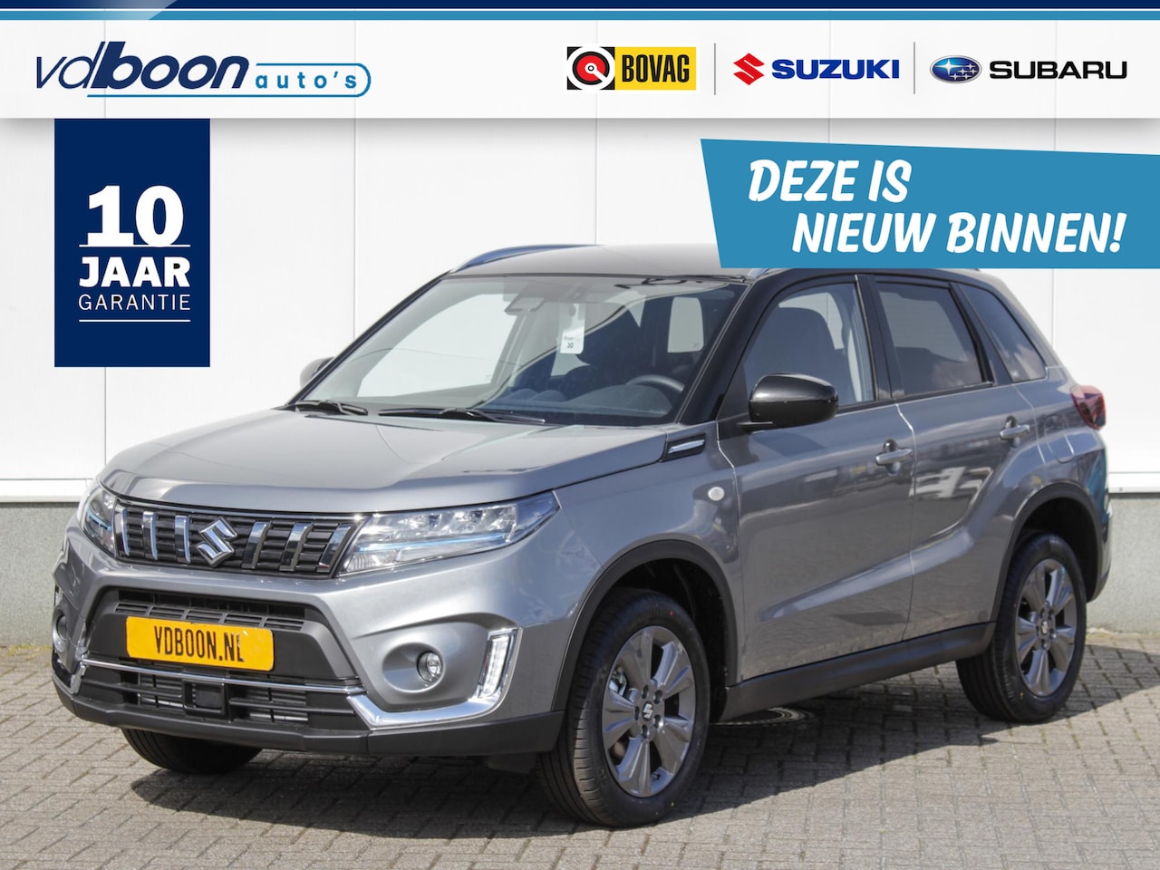 Suzuki Vitara - 1.5 Hybrid Select Automaat | Navi | Adap. Cruise | Clima | Camera | Trekhaak - AutoWereld.nl
