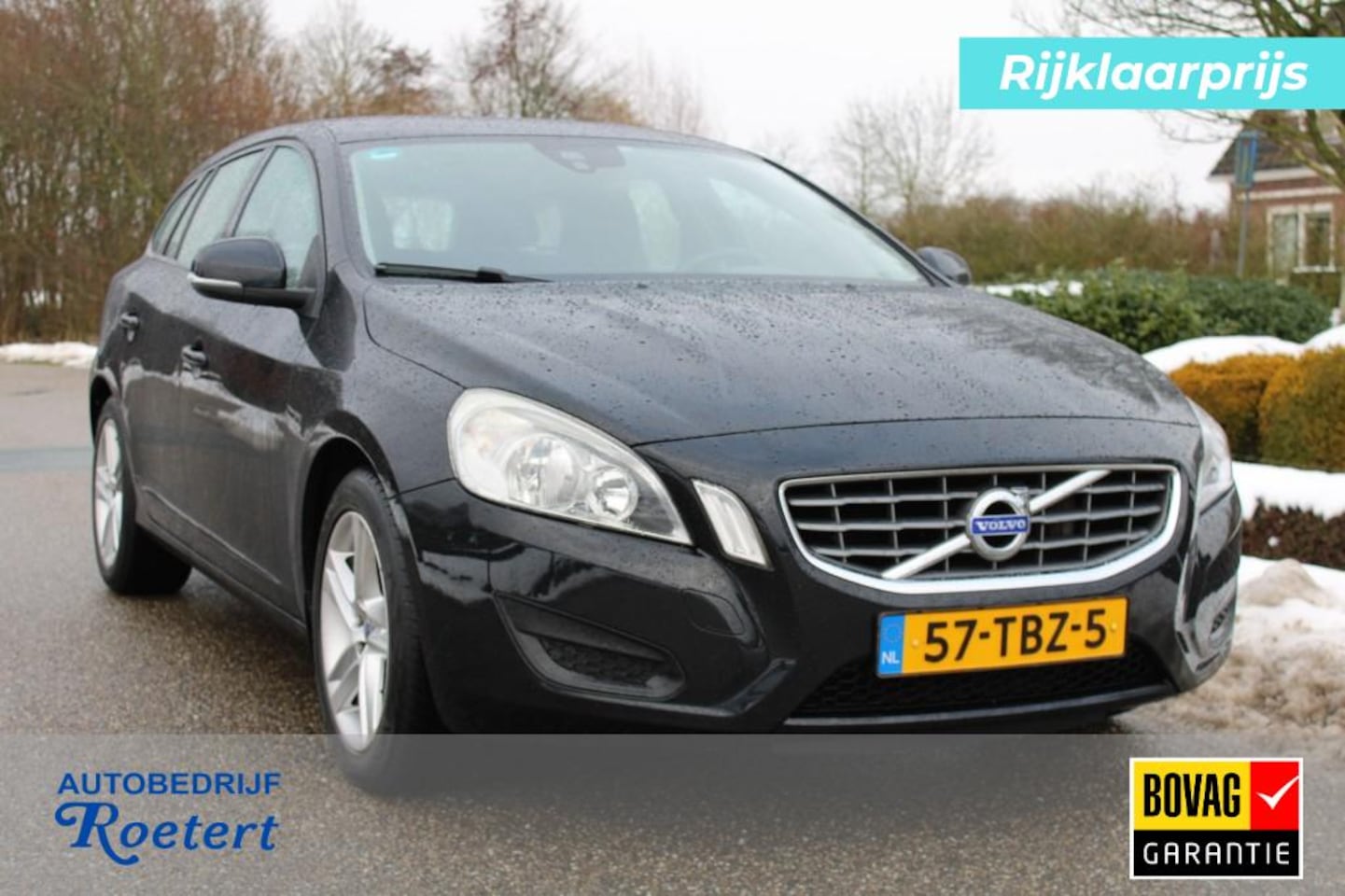 Volvo V60 - 1.6 T3 150pk Kinetic ECC/cruise/navi/PDC/trekhaak - AutoWereld.nl