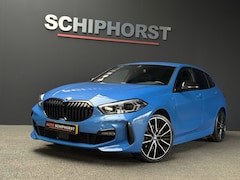 BMW 1-serie - 118i M-Sport vol Leer 19 inch Bovag garantie Apple Carplay Misano bleu