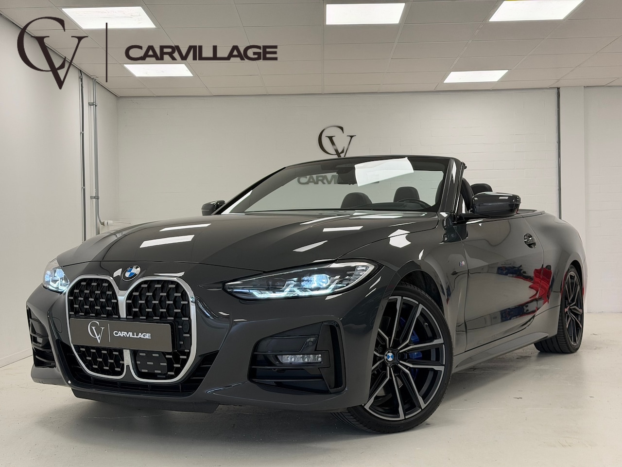 BMW 4-serie Cabrio - 430i M-Sport | Dravit grau | Nekverwarming | Memory | - AutoWereld.nl