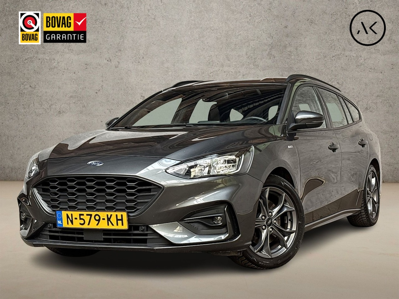 Ford Focus Wagon - 1.0 EcoBoost Hybrid ST Line (APPLE CARPLAY, GROOT NAVI, CAMERA, STUUR/STOELVERWARMING, KEY - AutoWereld.nl