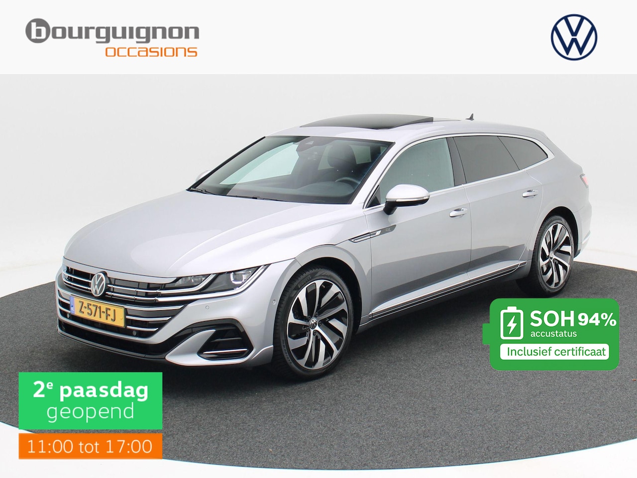 Volkswagen Arteon Shooting Brake - 1.4 TSi 218 Pk Automaat eHybrid R-Line Business | Full LED | Panoramadak | Trekhaak | Adap - AutoWereld.nl