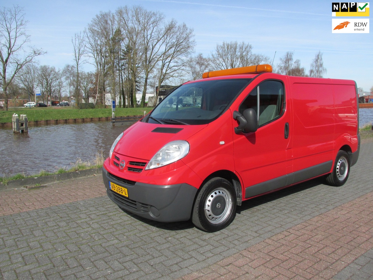 Renault Trafic - Opel Nissan Vivaro Primastar 2.0 dCi L1H1 Airco Cruise 3 persoons 1e eigenaar - AutoWereld.nl