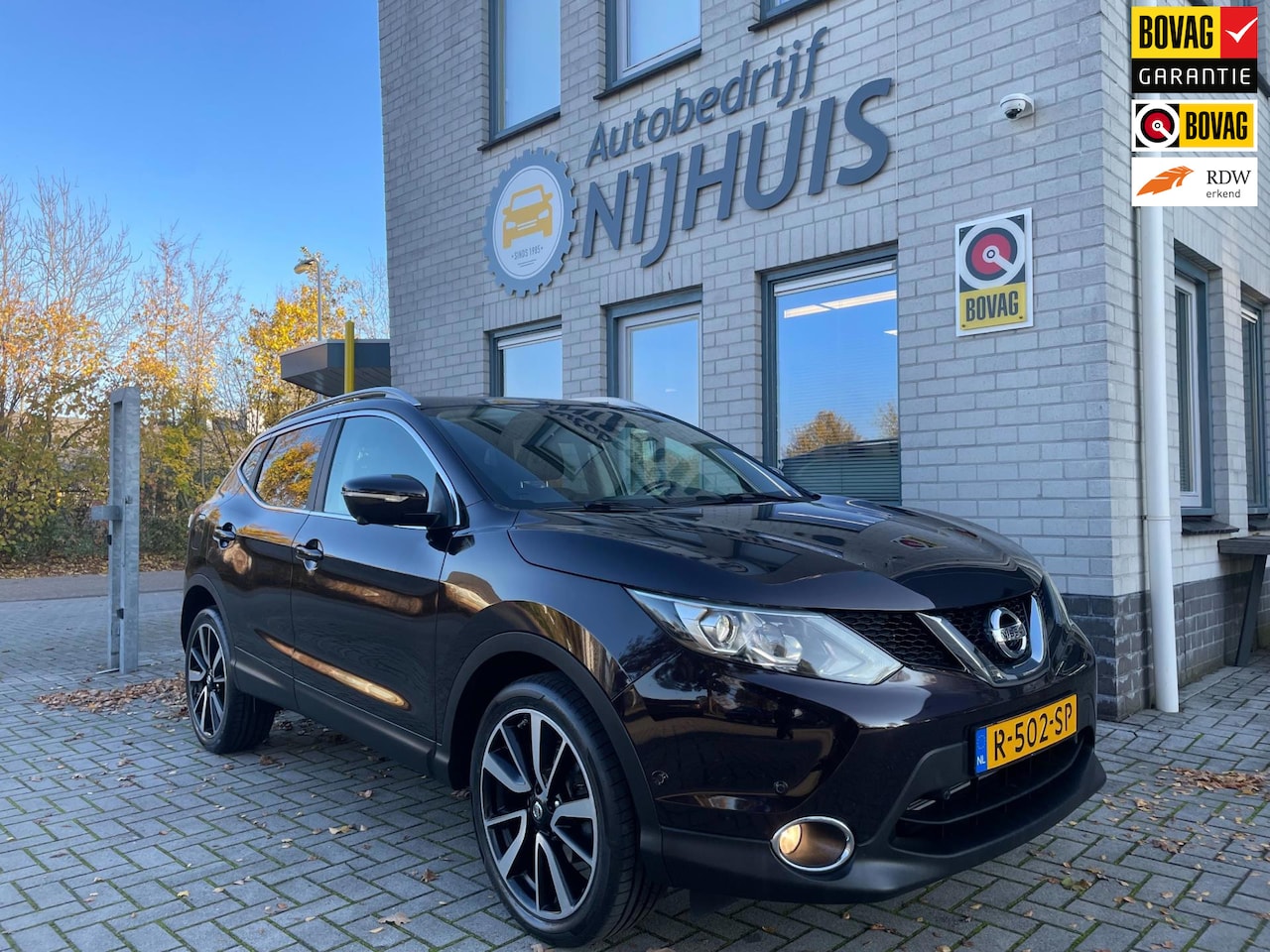Nissan Qashqai - 1.2 Tekna / Nieuwe ketting / 360 camera / Telefoon / Panorama dak / Climate Controle / Cru - AutoWereld.nl