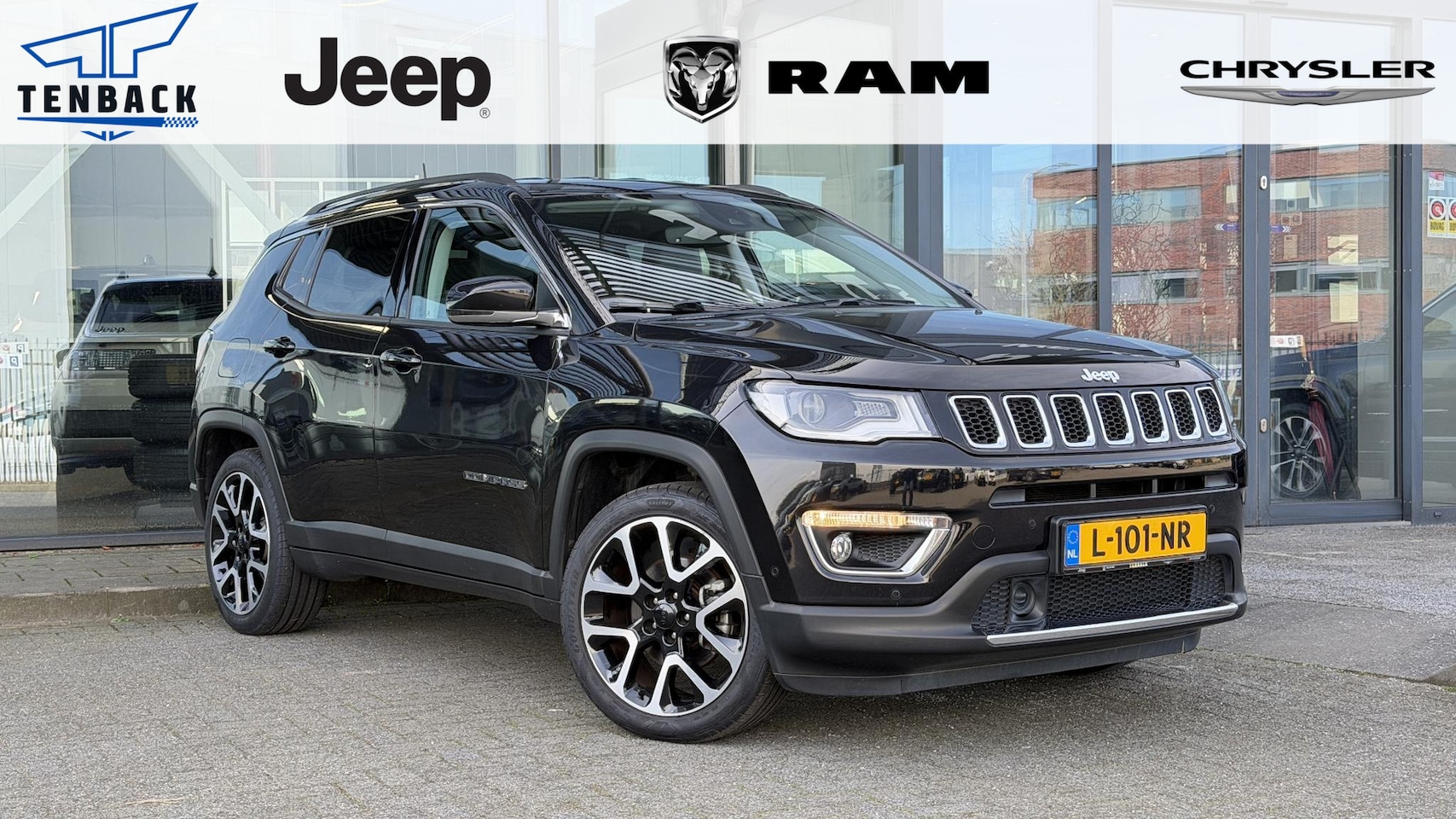 Jeep Compass - 1.3T Limited | Trekhaak 1750 kg trekgewicht - AutoWereld.nl