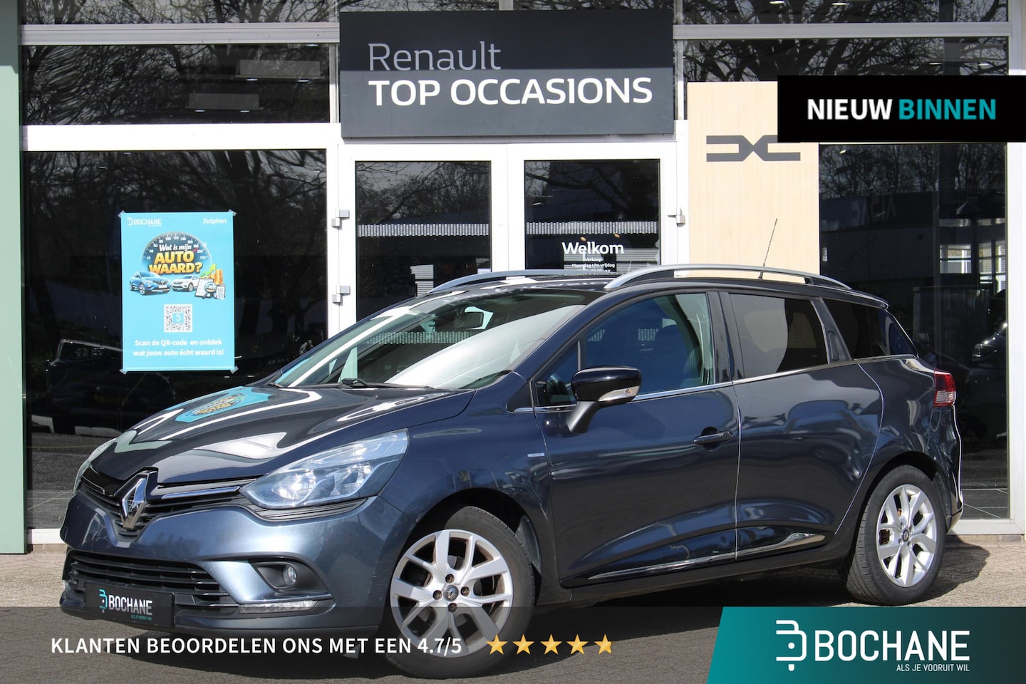 Renault Clio Estate - 0.9 TCe Limited | Parkeersensoren achter | Navi | Cruise Control | - AutoWereld.nl