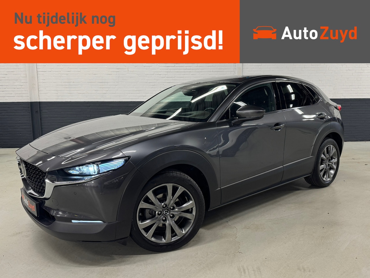 Mazda CX-30 - 2.0 e-SkyActiv-X M Hybrid Luxury / Navi / Camera / Leder / Stoelverwarming - AutoWereld.nl