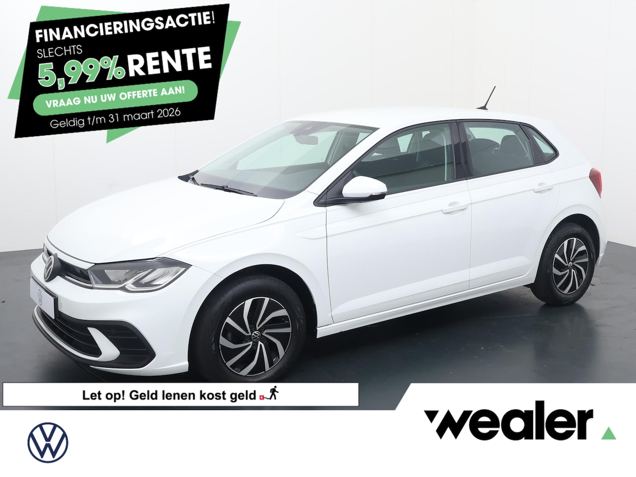 Volkswagen Polo - 1.0 TSI Life | 95 PK | Adaptive cruise control | Apple Carplay/Android Auto | LED verlicht - AutoWereld.nl