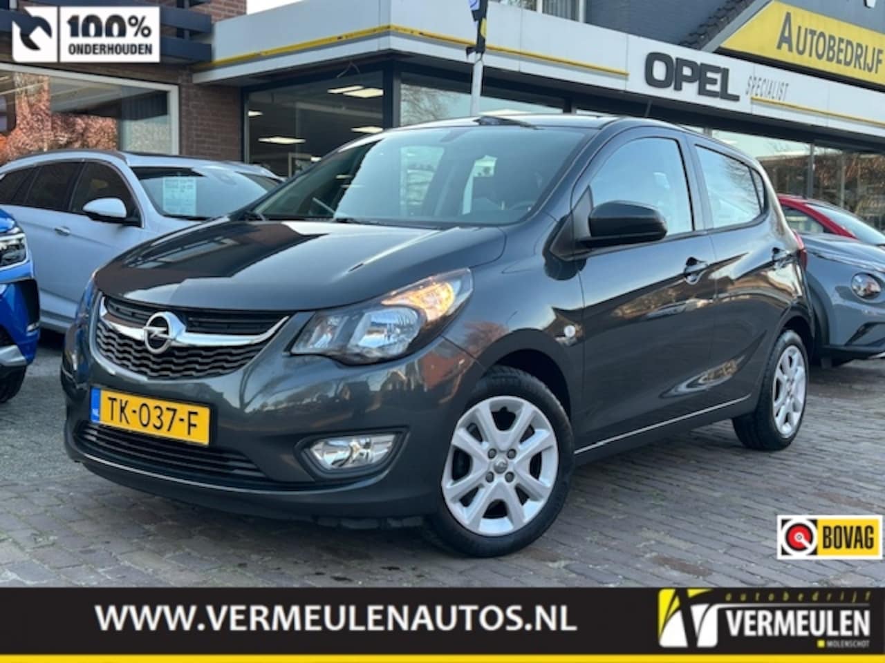Opel Karl - 1.0 75PK Edition Automaat + Airco/ Cruise/ Bluetooth/ NL auto - AutoWereld.nl