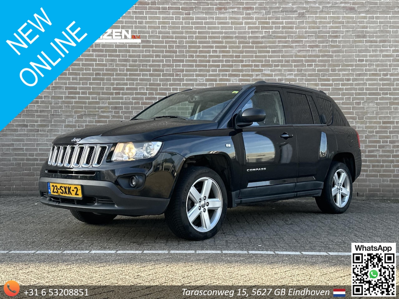 Jeep Compass - 2.4 Limited 4WD | Automaat | Leder | PDC | Navi | Climate | - AutoWereld.nl