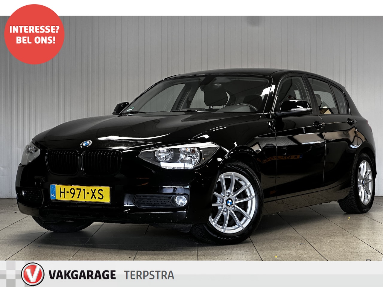 BMW 1-serie - 116i Business/ Stoelverw./ 16'' LMV/ Media-Scherm/ Clima/ Cruise/ Elek. pakket/ Isofix/ Ar - AutoWereld.nl
