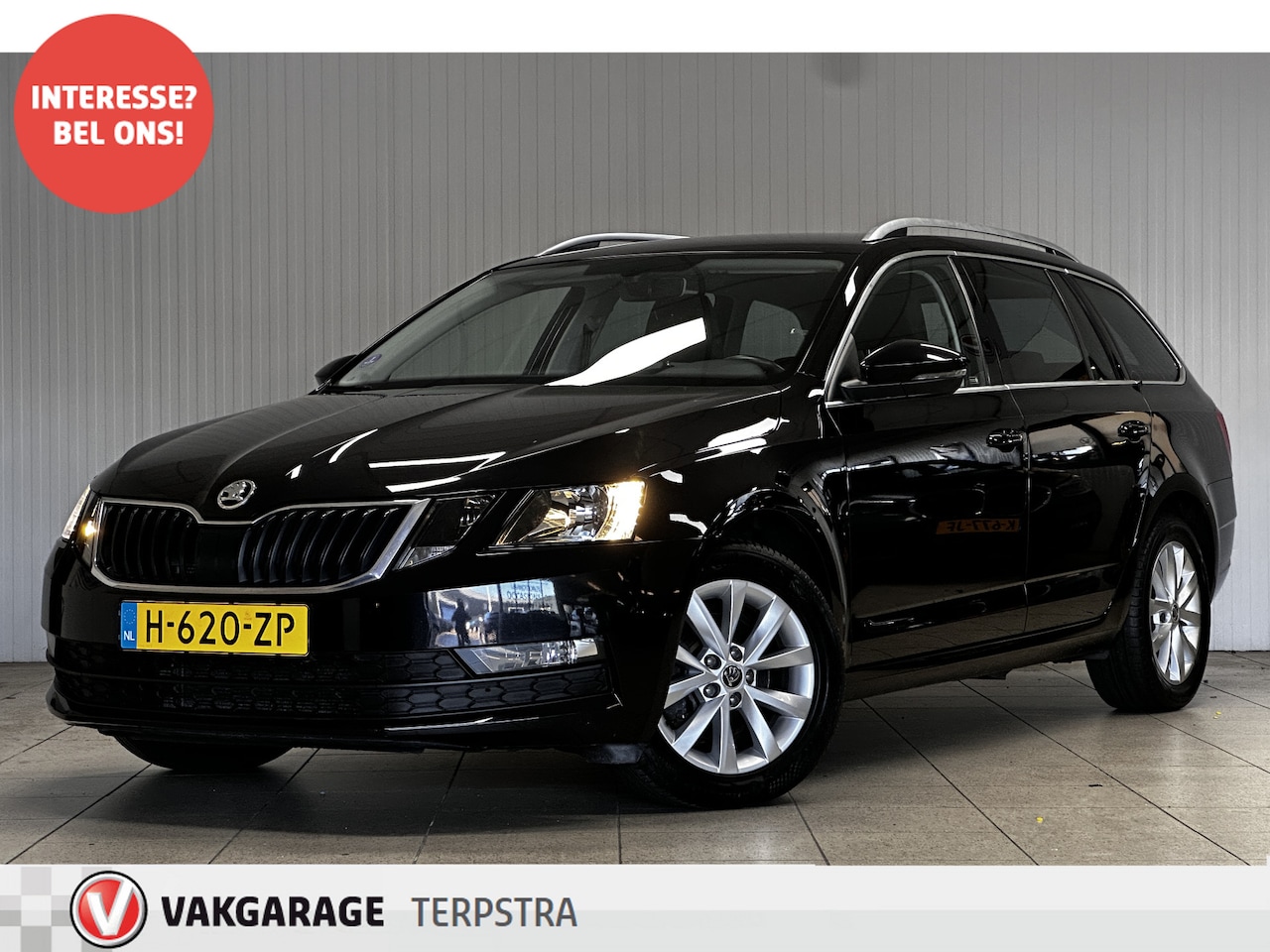 Skoda Octavia Combi - 1.0 TSI Greentech Business Edition/ Trekhaak/ Half-Leder/ 16'' LMV/ Extra getint glas/ Sto - AutoWereld.nl