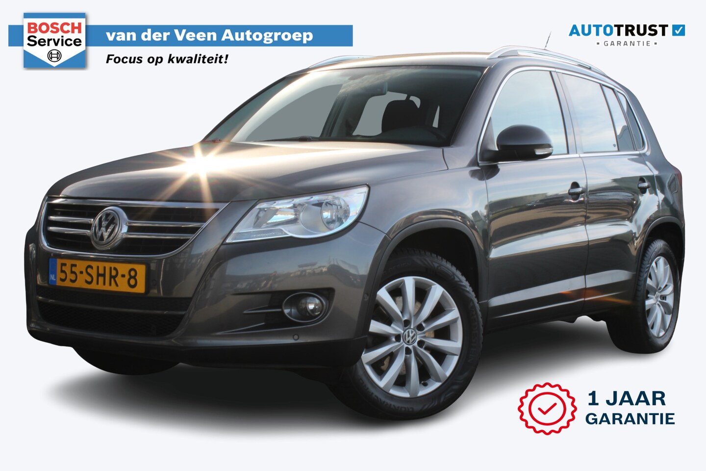 Volkswagen Tiguan - 1.4 TSI Sport&Style | incl. 12 maanden garantie | Trekhaak | Camera | Cruise control | Cli - AutoWereld.nl