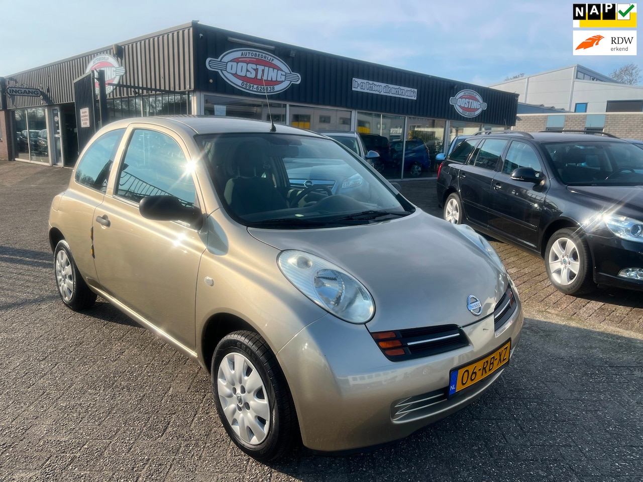 Nissan Micra - 1.2 Forza(st-bekr,elektr-pakket,airco,156dkm,nw-apk,bj05,1699,-) - AutoWereld.nl