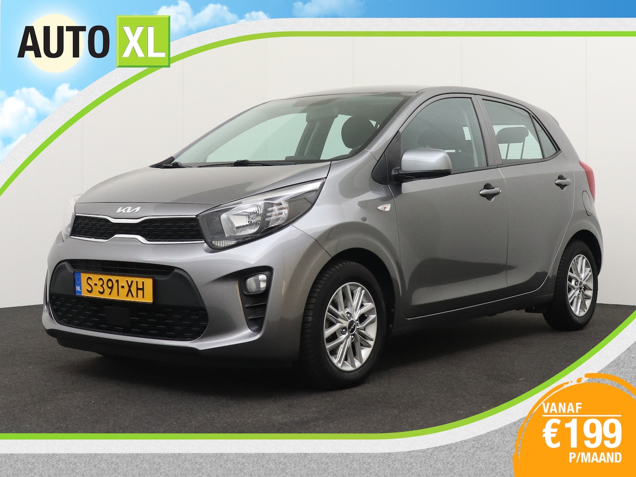 Kia Picanto - 1.0 DPi DynamicLine 5p Camera Carplay Cruise LMV - AutoWereld.nl